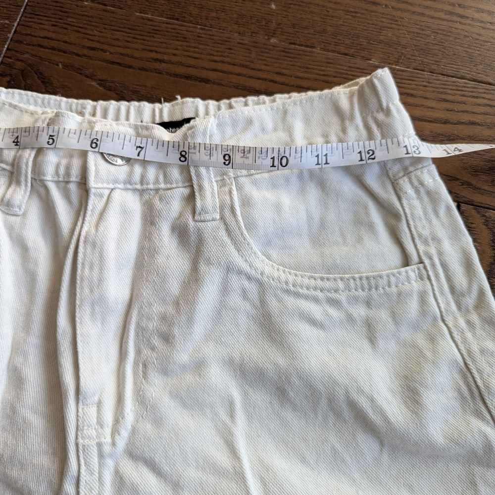 Bluenotes Denim Super High Rise Carpenter Straight Pants Cargo Streetwear Sz XS - Picture 8 of 11